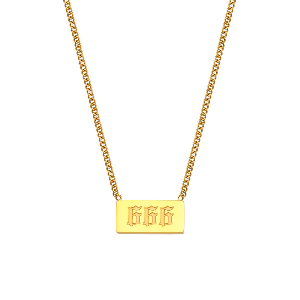 Angel Number Necklace