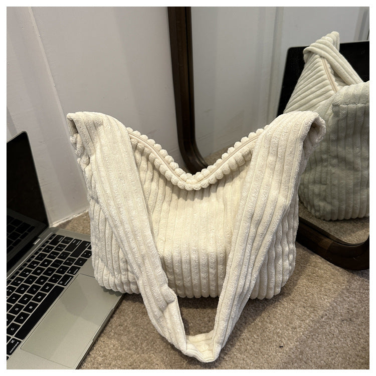 Corduroy Tote Bag
