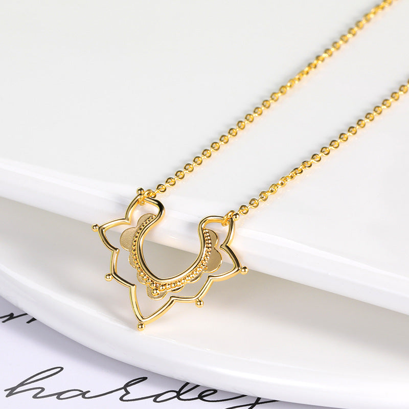 Simplistic Floral Necklace